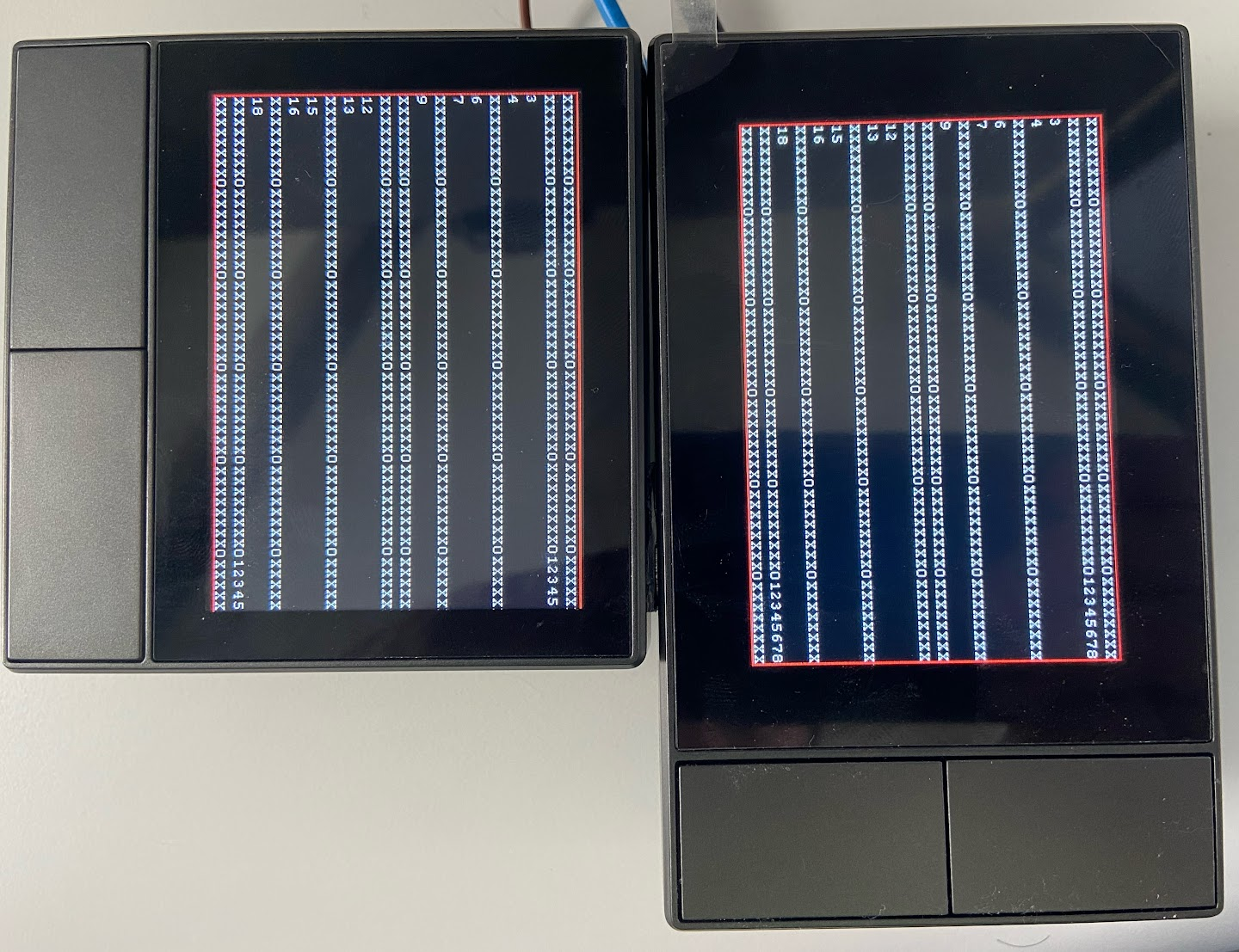 NSPanel EU and US with screens full of text